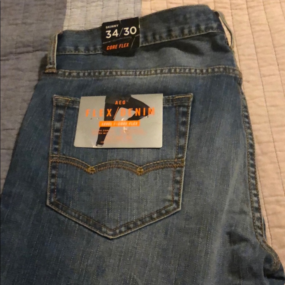 AE skinny jeans.